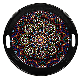 Lethbridge Mosaic Mandala Tray
