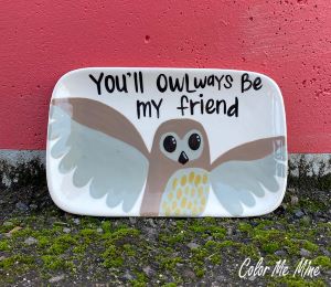 Lethbridge Owl Plate