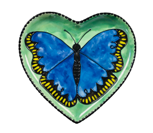 Lethbridge Butterfly Plate