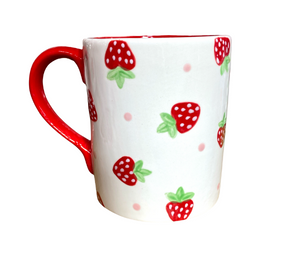 Lethbridge Strawberry Dot Mug