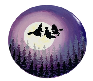 Lethbridge Kooky Witches Plate