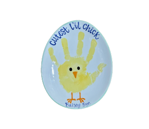 Lethbridge Little Chick Egg Plate