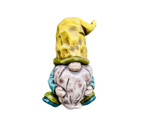 Lethbridge Wood Carved Gnome