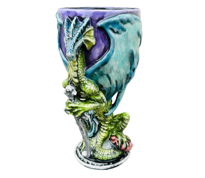 Lethbridge Antique Dragon Goblet